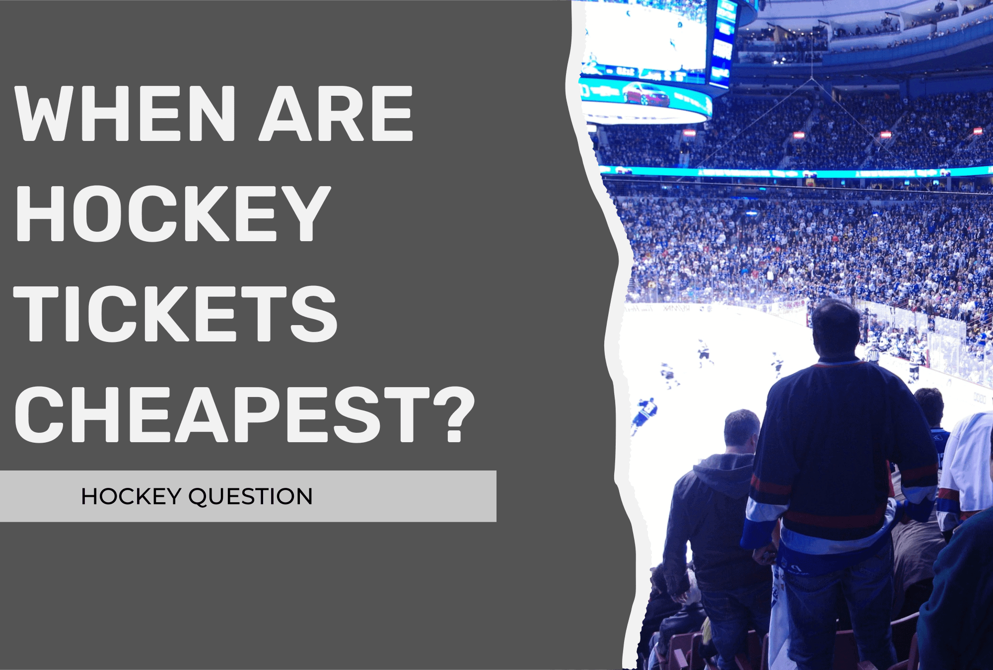 When Are Hockey Tickets Cheapest? (Plus How to Get the Best Deal